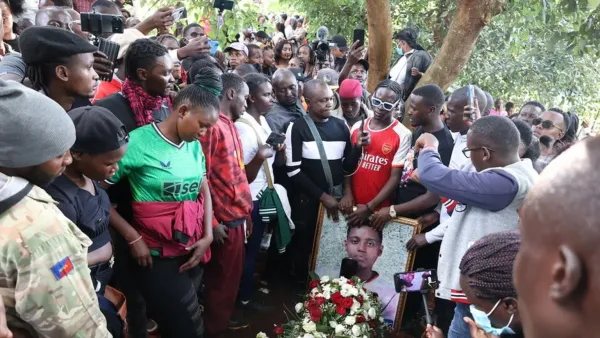 Viral Sensation Brian Chira's Funeral Turns into a Social Media Frenzy in Kenya
