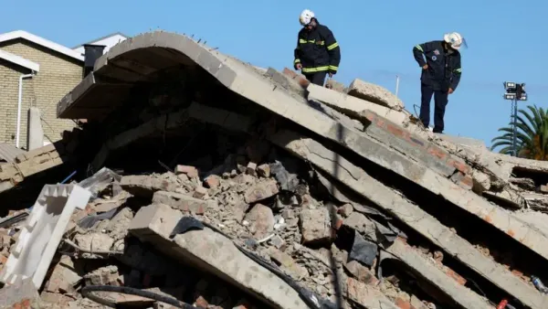 Worker Freed from Collapsed Building in South Africa After Nearly Five Days