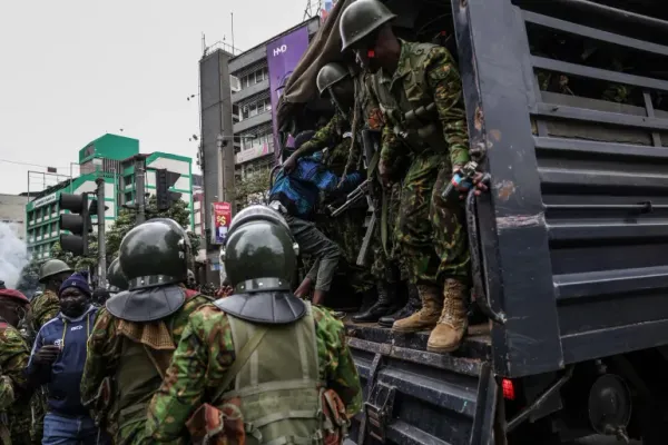 Kenyan Police Fire Tear Gas at Protesters Demanding President Ruto's Resignation