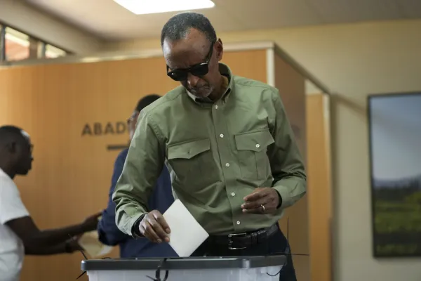 Rwanda Holds Election With Incumbent Kagame Poised to Land Victory